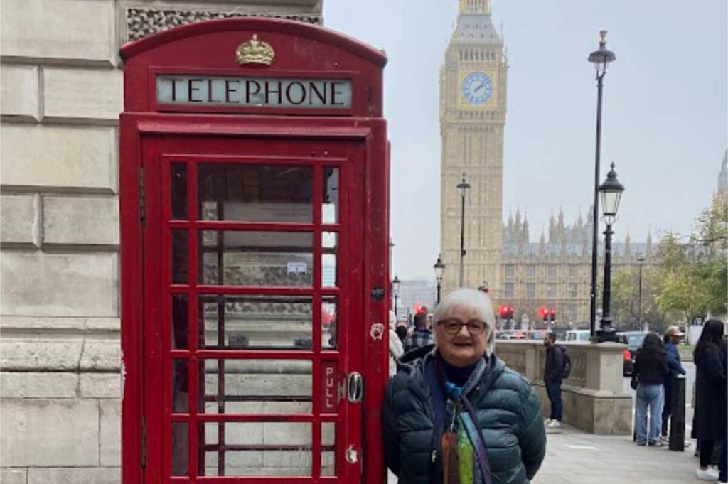 A Canadian tourist in London