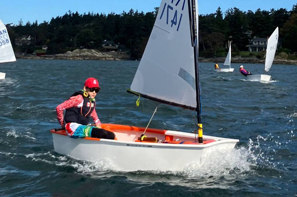 Comox Valley sailor Callum Douglas charts course for national and international success