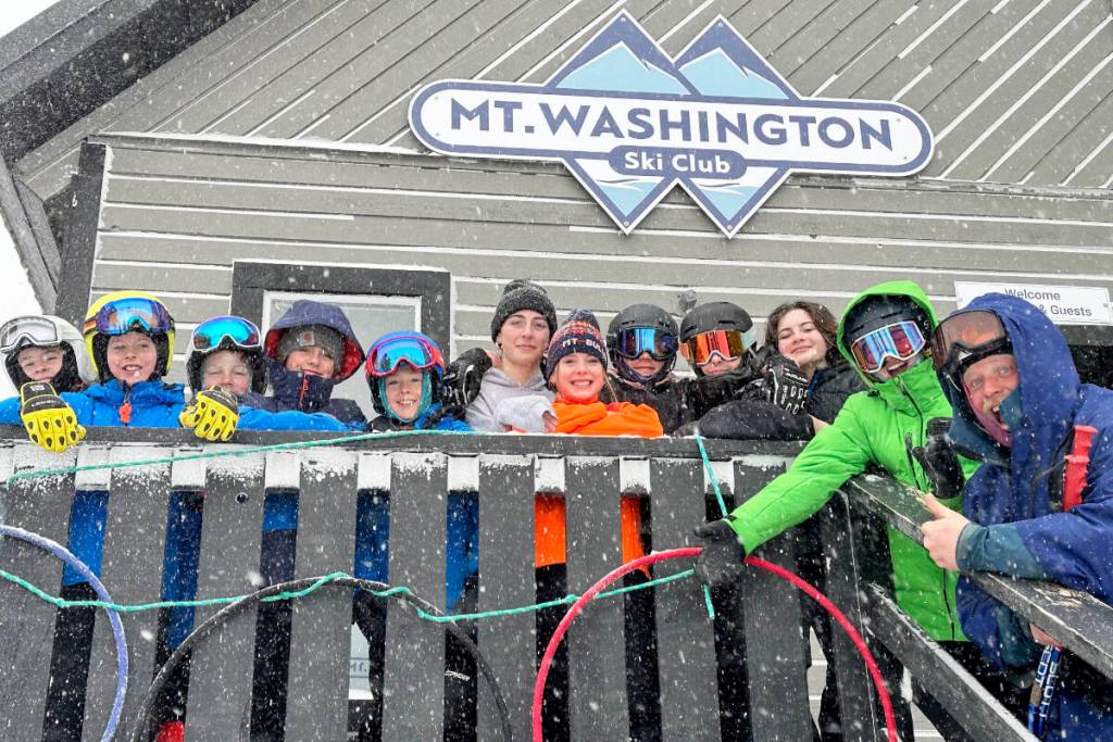 Ten members of Mount Washington Ski Club’s U14 team head to BC Winter Games