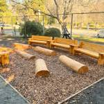 Beacon Hill Park's new Storytime Nook, is a permanent gathering space designed for families and children’s groups visiting. (Nishadini Fonseka/Victoria News)